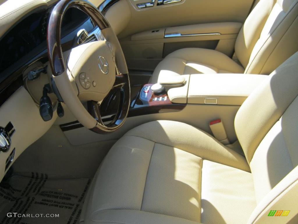 Cashmere/Savanah Interior 2011 Mercedes-Benz S 550 Sedan Photo #39193287