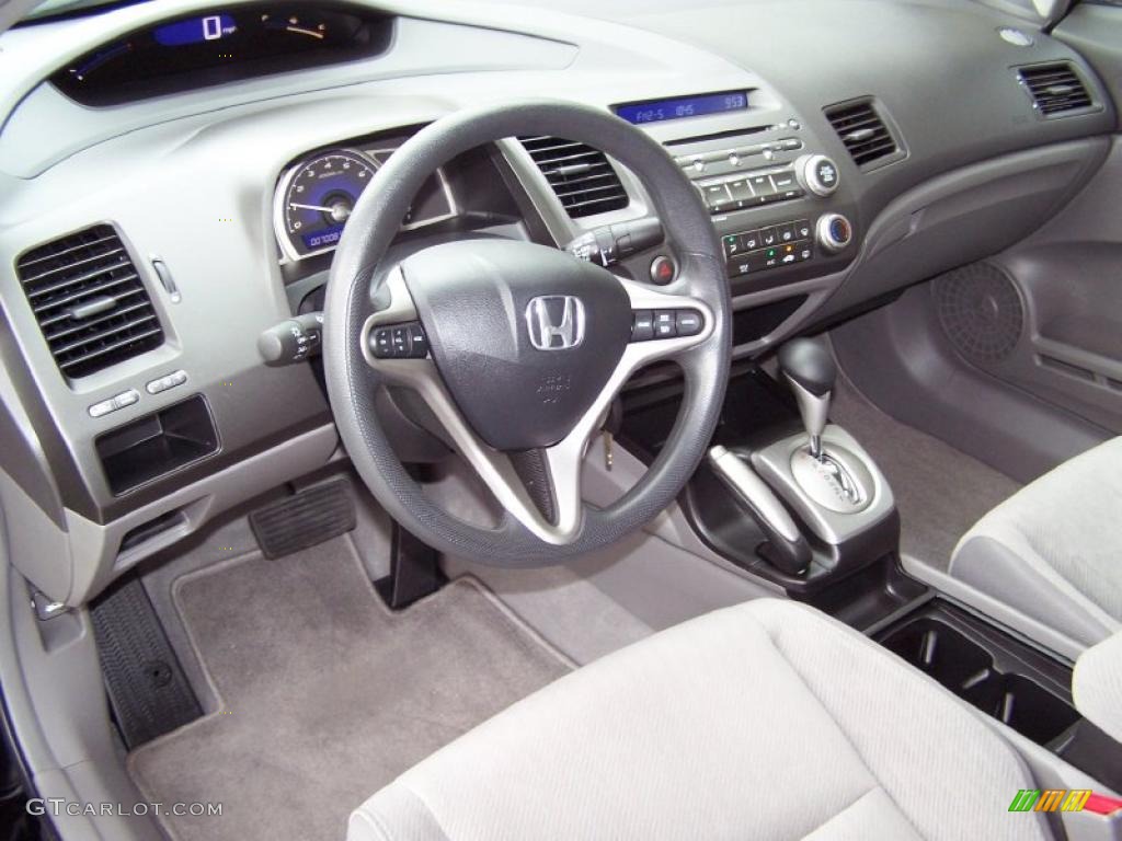 Gray Interior 2010 Honda Civic EX Sedan Photo #39193623