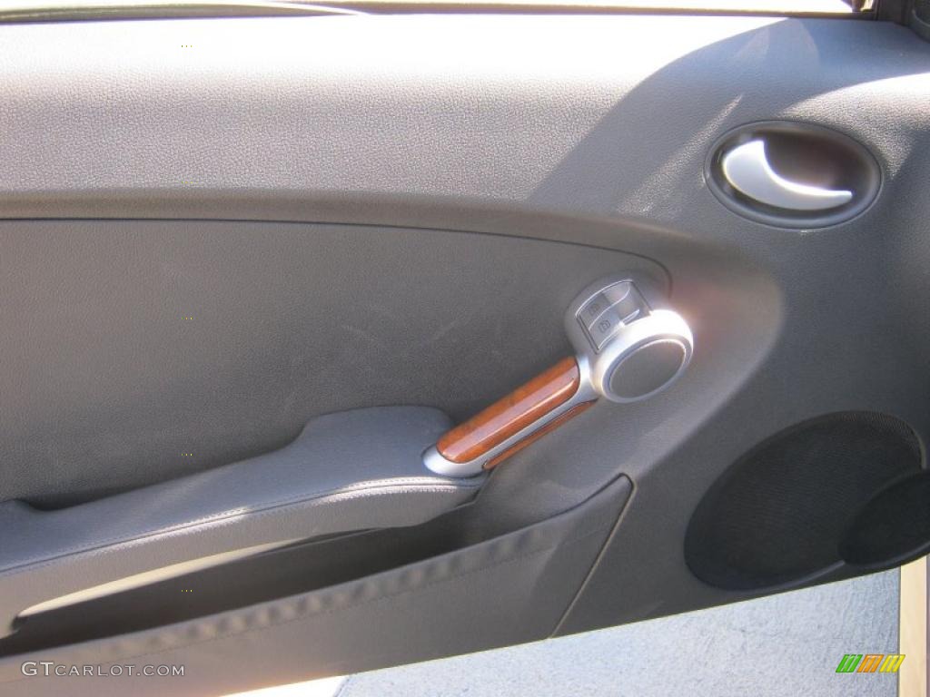 2011 Mercedes-Benz SLK 300 Roadster Black Door Panel Photo #39193651