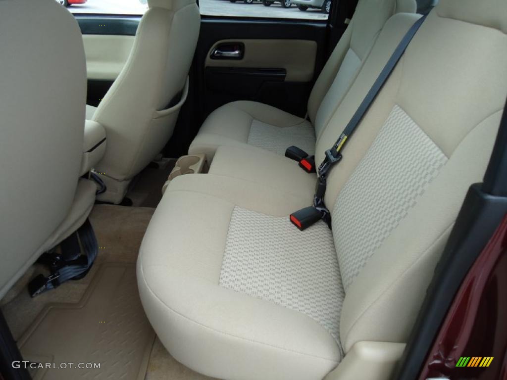Light Cashmere Interior 2008 Chevrolet Colorado LT Crew Cab Photo #39193659