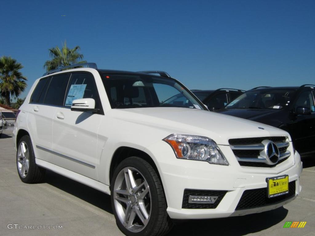Arctic White 2011 Mercedes-Benz GLK 350 Exterior Photo #39193891