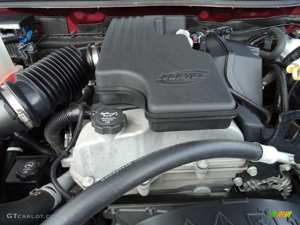2008 Chevrolet Colorado LT Crew Cab 2.9 Liter DOHC 16-Valve VVT Vortec 4 Cylinder Engine Photo #39193975