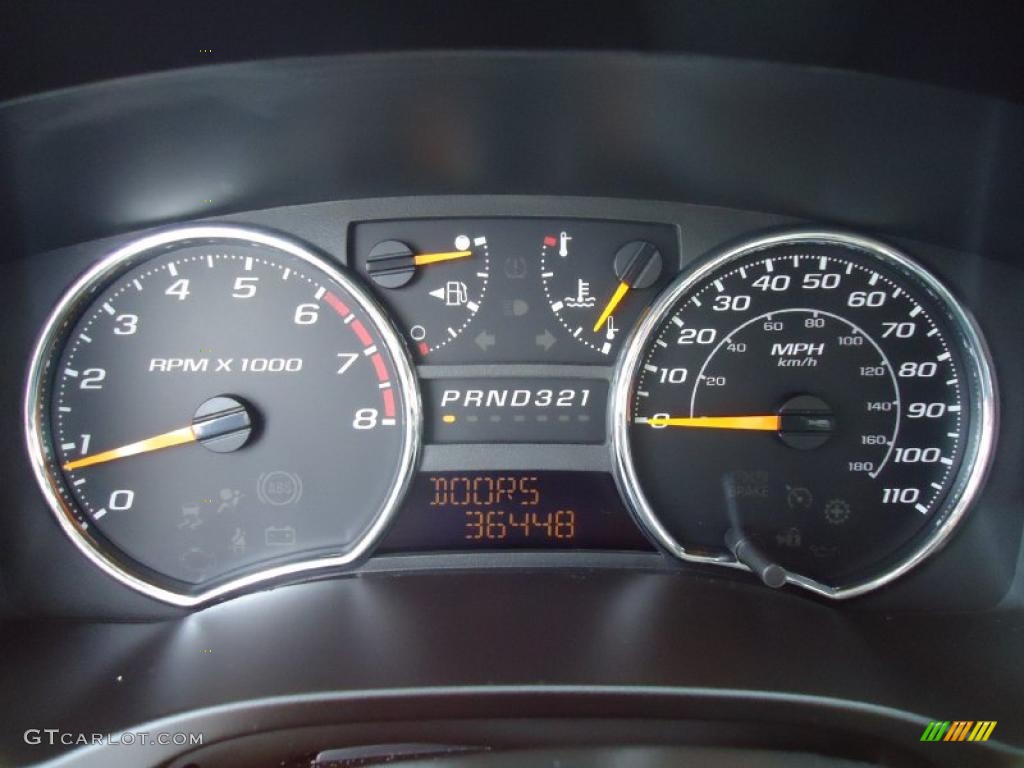 2008 Chevrolet Colorado LT Crew Cab Gauges Photo #39194023
