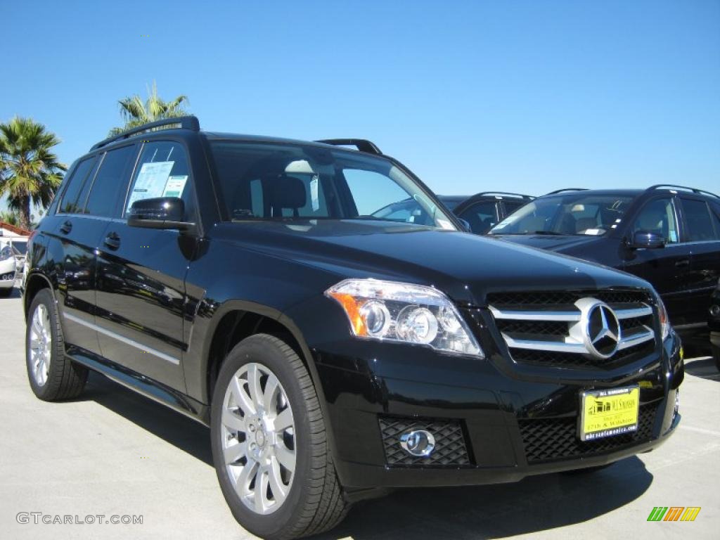 Black 2011 Mercedes-Benz GLK 350 Exterior Photo #39194643