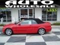 2005 Electric Red BMW 3 Series 330i Convertible  photo #1