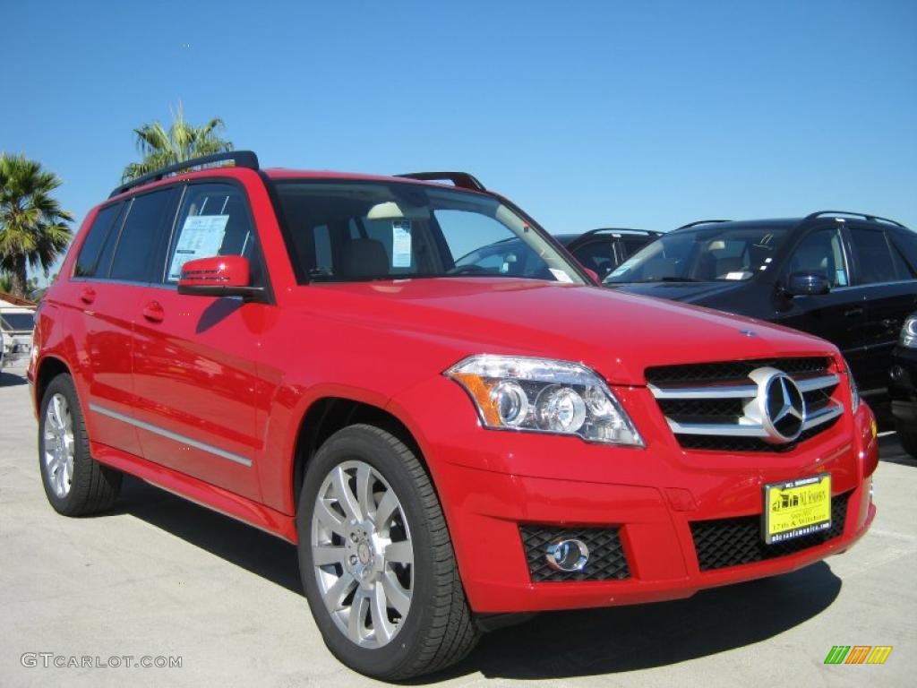Mars Red 2011 Mercedes-Benz GLK 350 4Matic Exterior Photo #39194731