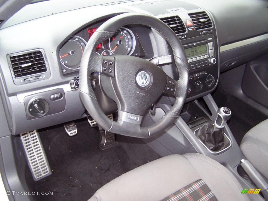 Interlagos Black Cloth Interior 2009 Volkswagen GLI Sedan Photo #39194991