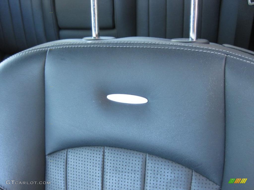 Charcoal Interior 2003 Mercedes-Benz CLK 55 AMG Coupe Photo #39195359