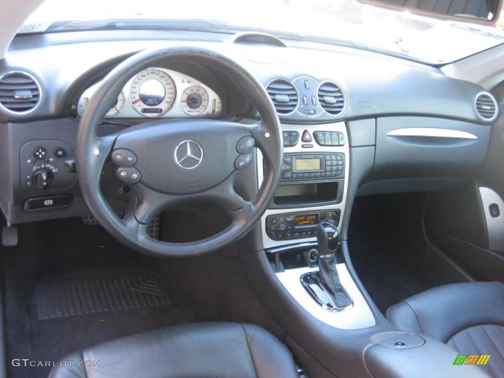 2003 Mercedes-Benz CLK 55 AMG Coupe Charcoal Dashboard Photo #39195395