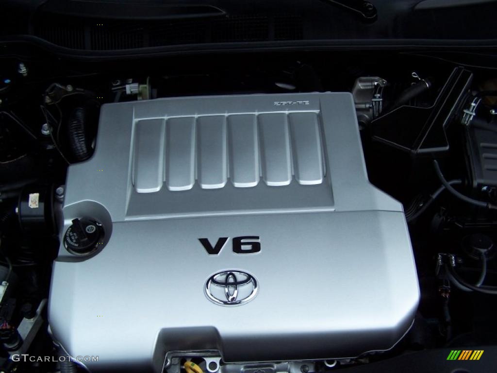 2007 Camry SE V6 - Black / Dark Charcoal photo #6