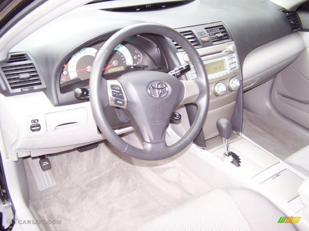 2007 Camry SE V6 - Black / Dark Charcoal photo #9