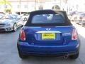 2008 Lightning Blue Metallic Mini Cooper Convertible  photo #4