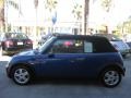 2008 Lightning Blue Metallic Mini Cooper Convertible  photo #7