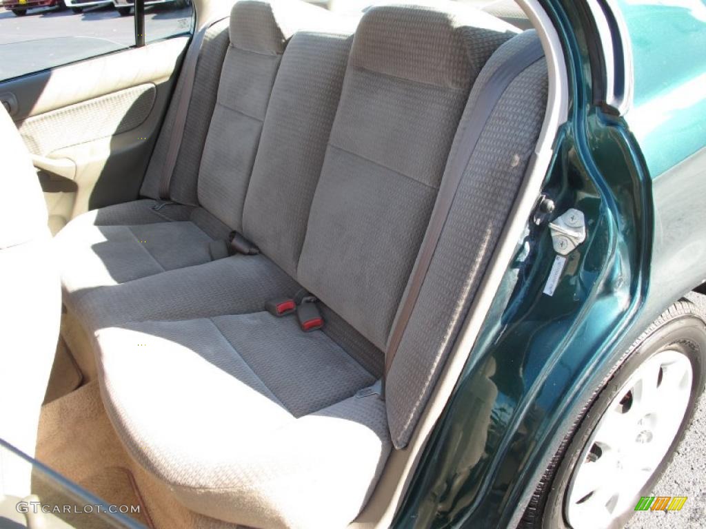 Beige Interior 2000 Honda Civic VP Sedan Photo #39196163