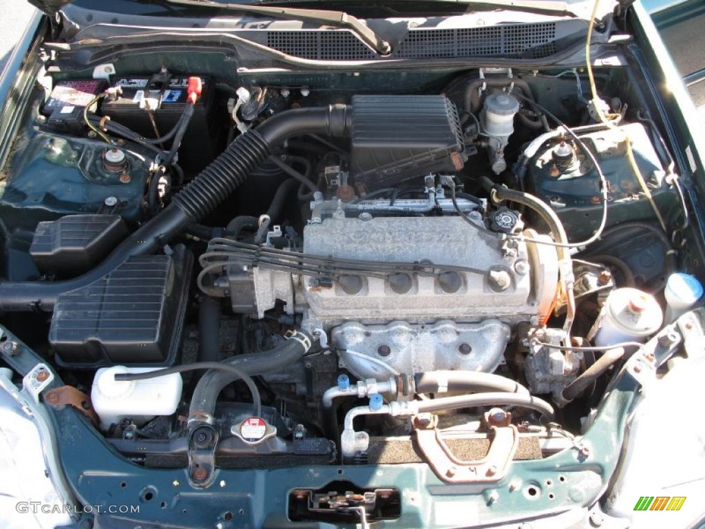 2000 Honda Civic VP Sedan 1.6 Liter SOHC 16-Valve 4 Cylinder Engine Photo #39196307