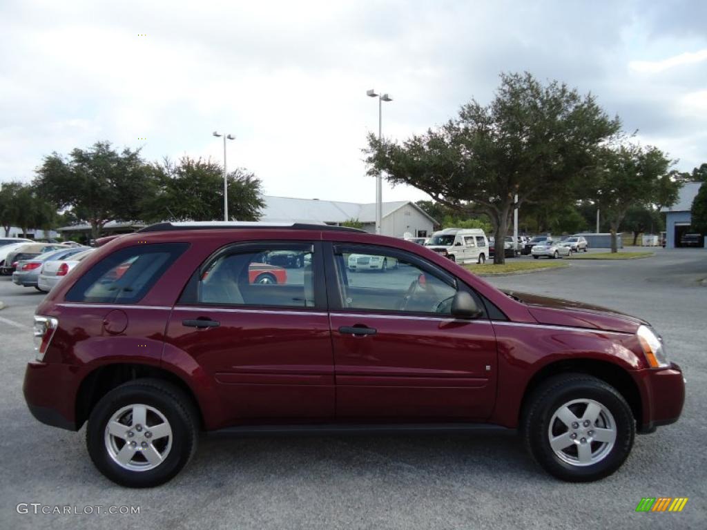 Deep Ruby Red Metallic 2009 Chevrolet Equinox LS Exterior Photo #39196583