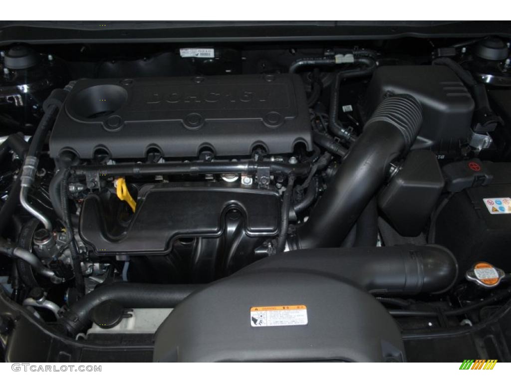 2011 Kia Forte EX 5 Door 2.0 Liter DOHC 16-Valve CVVT 4 Cylinder Engine Photo #39197075