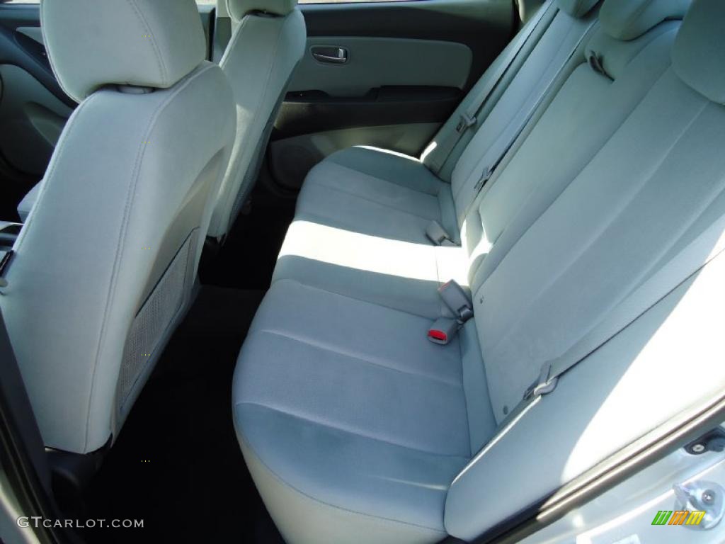 2009 Elantra GLS Sedan - Quicksilver / Gray photo #8