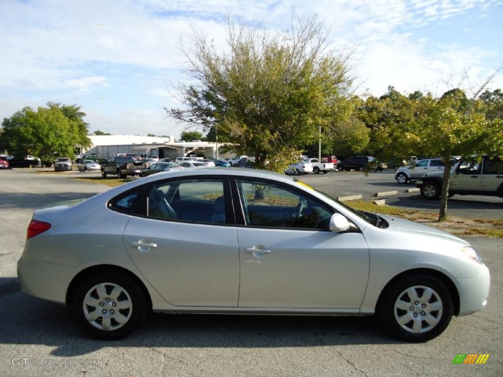 2009 Elantra GLS Sedan - Quicksilver / Gray photo #13