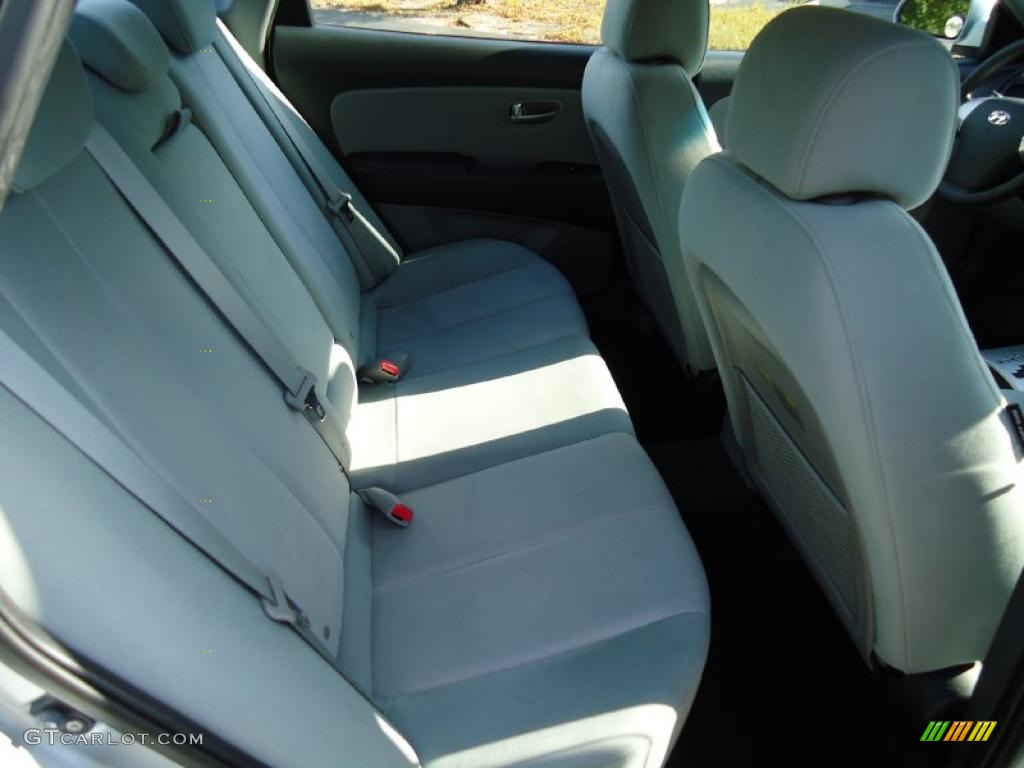 2009 Elantra GLS Sedan - Quicksilver / Gray photo #16
