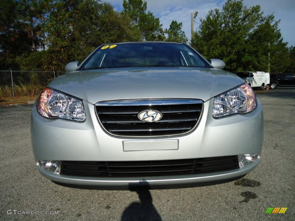 2009 Elantra GLS Sedan - Quicksilver / Gray photo #21