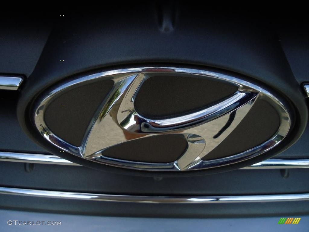 2009 Elantra GLS Sedan - Quicksilver / Gray photo #22