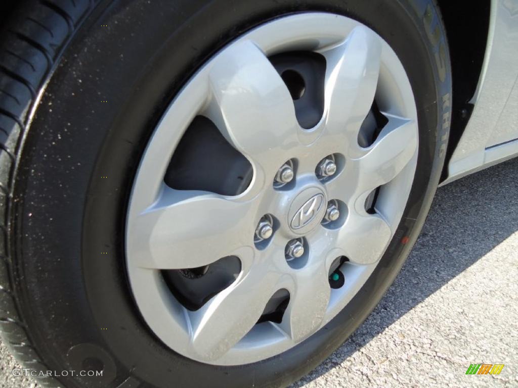 2009 Elantra GLS Sedan - Quicksilver / Gray photo #24