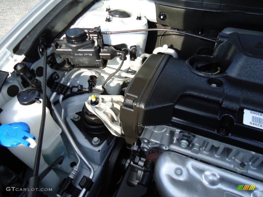 2009 Elantra GLS Sedan - Quicksilver / Gray photo #27