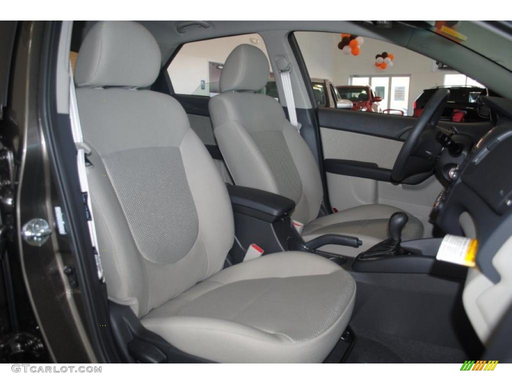 Stone Interior 2011 Kia Forte EX 5 Door Photo #39197683