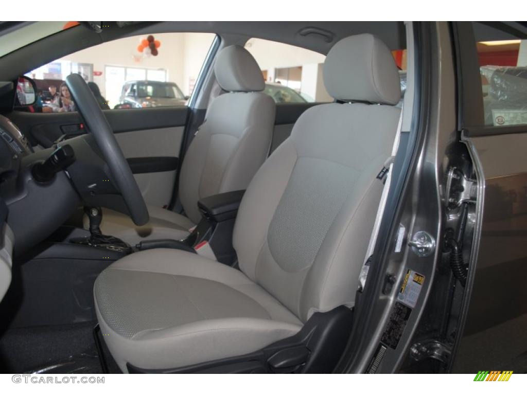 Stone Interior 2011 Kia Forte EX Photo #39198731