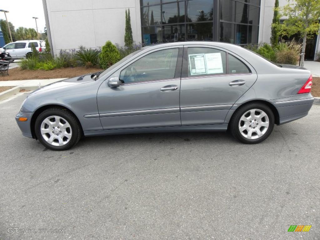 Steel Grey Metallic 2005 Mercedes-Benz C 320 4Matic Sedan Exterior Photo #39198919