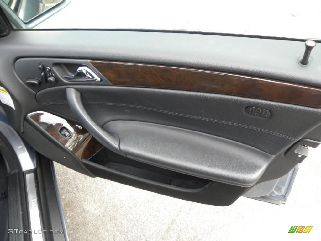 2005 Mercedes-Benz C 320 4Matic Sedan Black Door Panel Photo #39199039