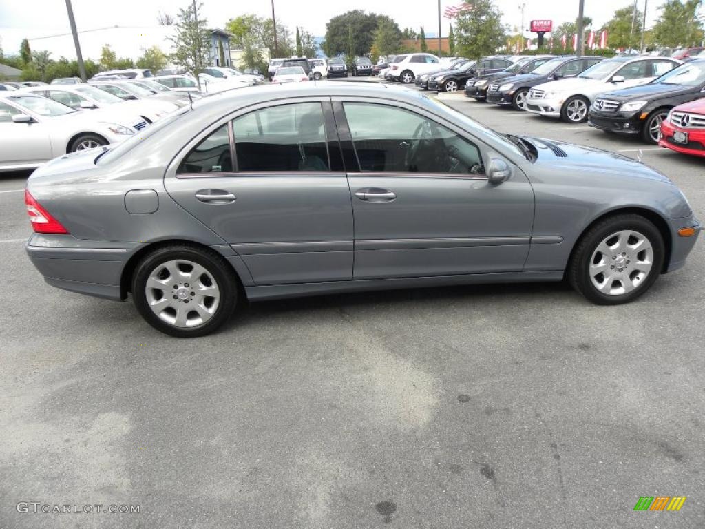 Steel Grey Metallic 2005 Mercedes-Benz C 320 4Matic Sedan Exterior Photo #39199087