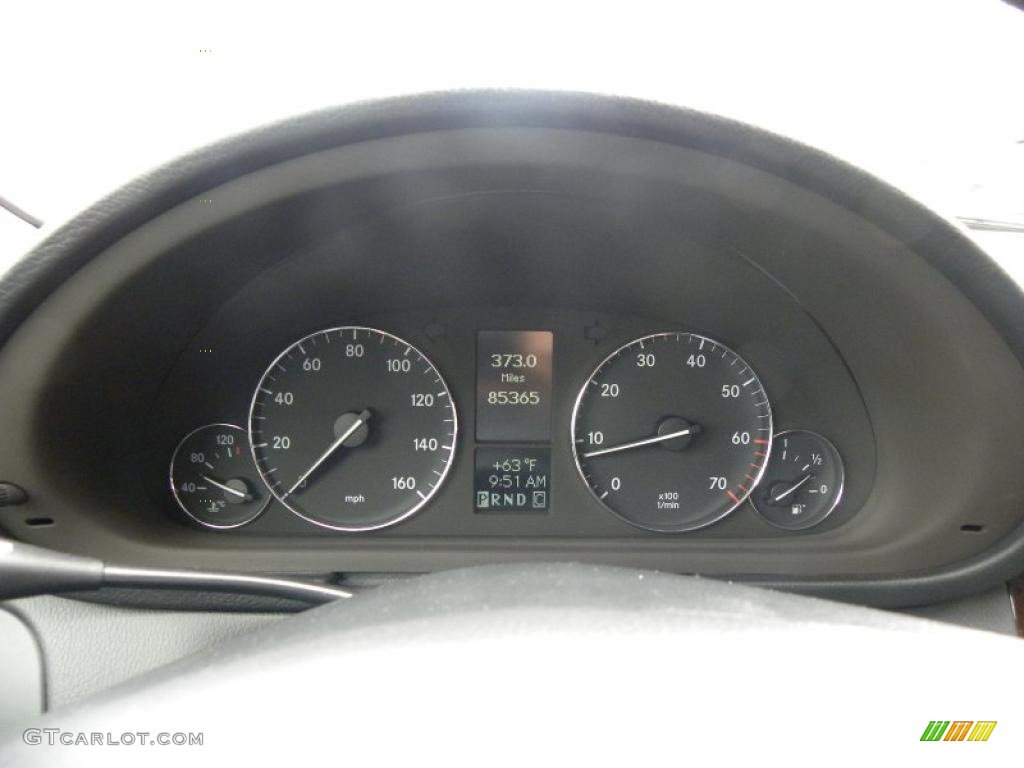 2005 Mercedes-Benz C 320 4Matic Sedan Gauges Photo #39199247