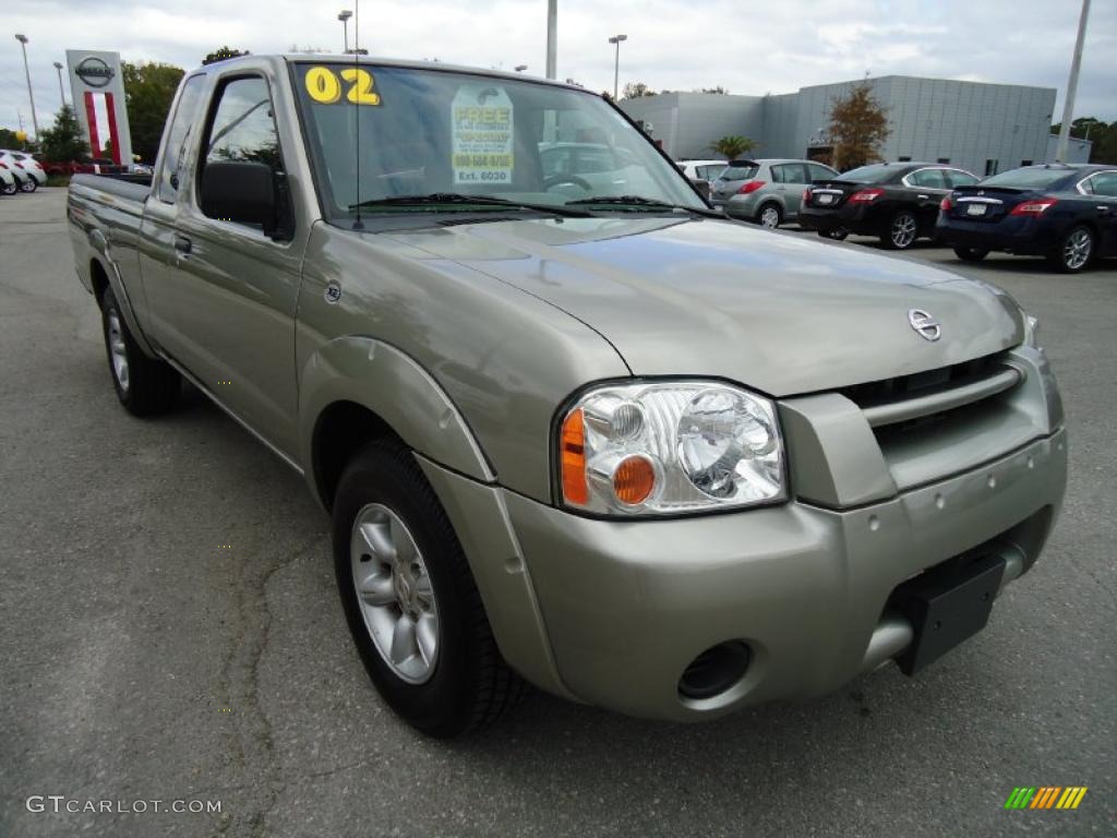 Sand Dune Metallic 2002 Nissan Frontier XE King Cab Exterior Photo #39199379