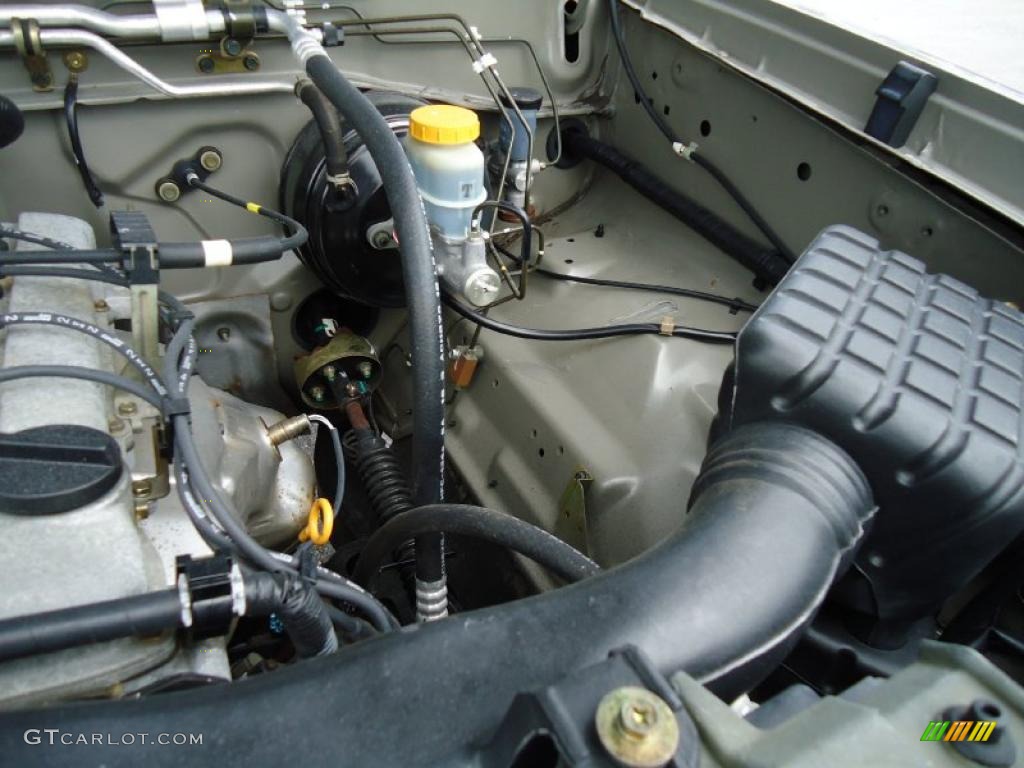 2002 Nissan Frontier XE King Cab 2.4 Liter DOHC 16-Valve 4 Cylinder Engine Photo #39199523