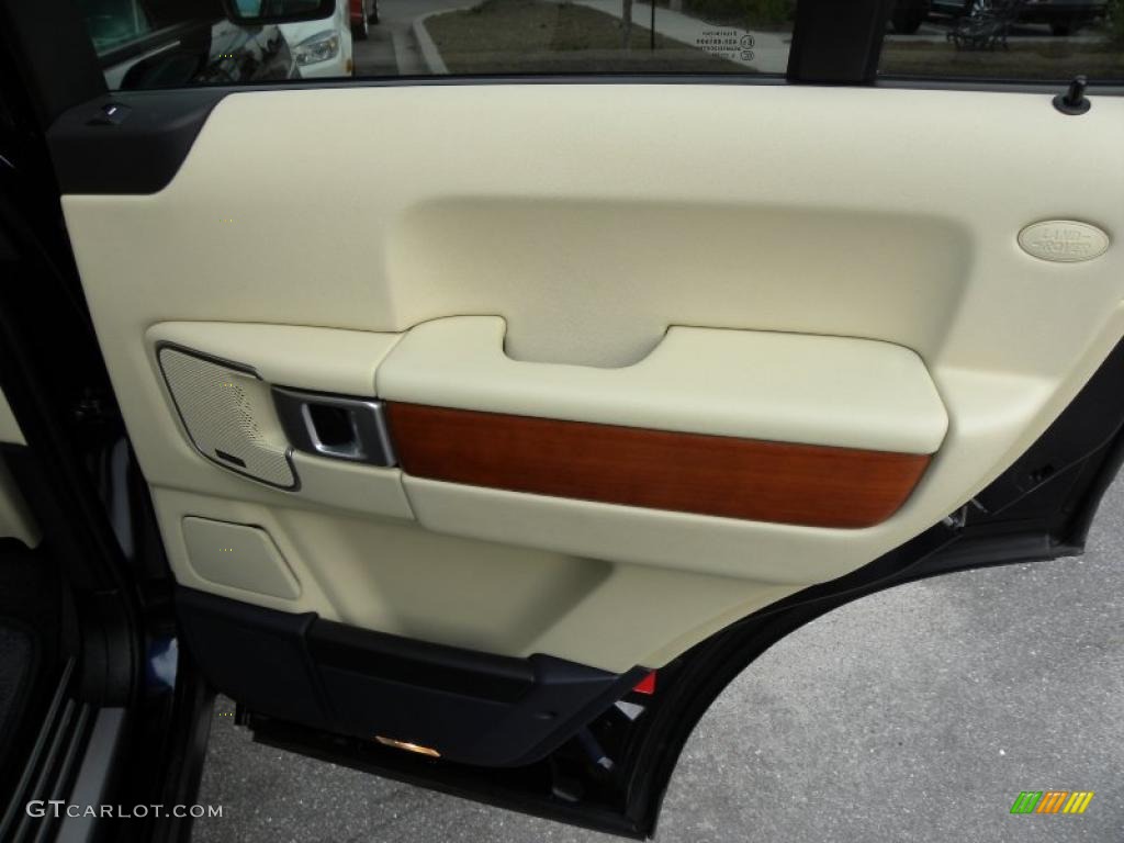 2007 Range Rover HSE - Java Black Pearl / Ivory/Black photo #12