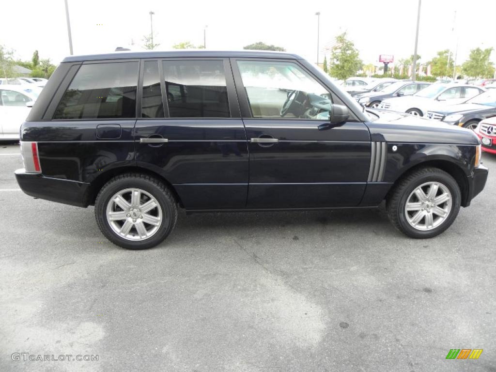 2007 Range Rover HSE - Java Black Pearl / Ivory/Black photo #13