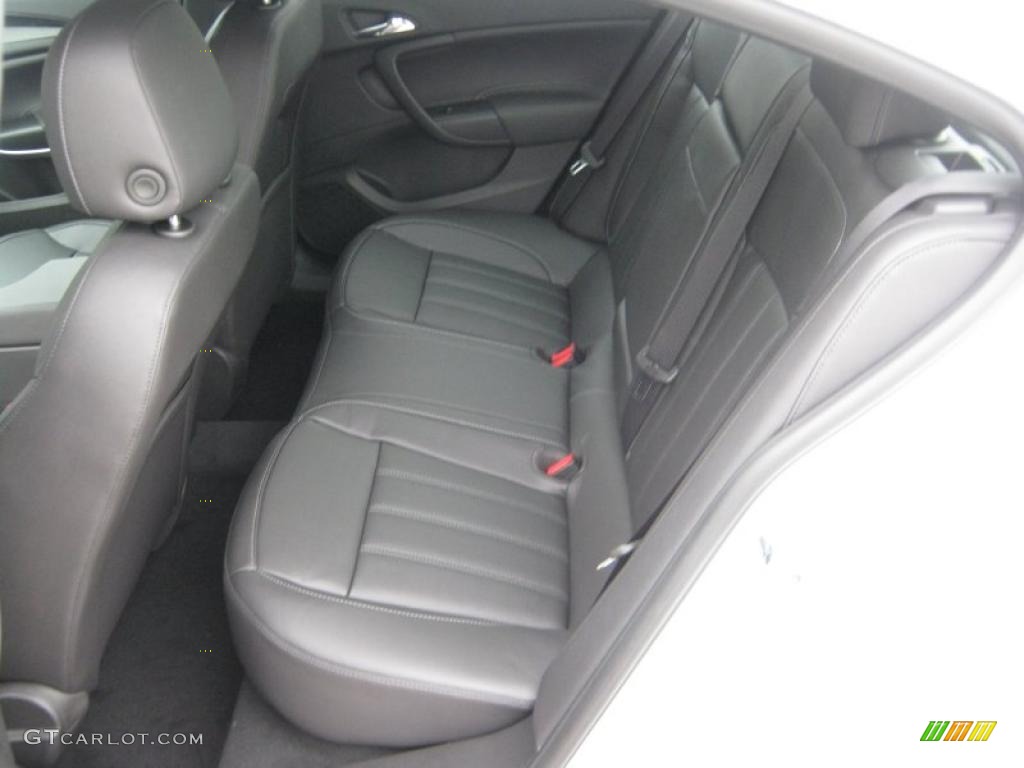 Ebony Interior 2011 Buick Regal CXL Photo #39201063
