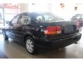 1998 Flamenco Black Pearl Honda Civic LX Sedan  photo #4