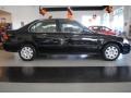 Flamenco Black Pearl - Civic LX Sedan Photo No. 7