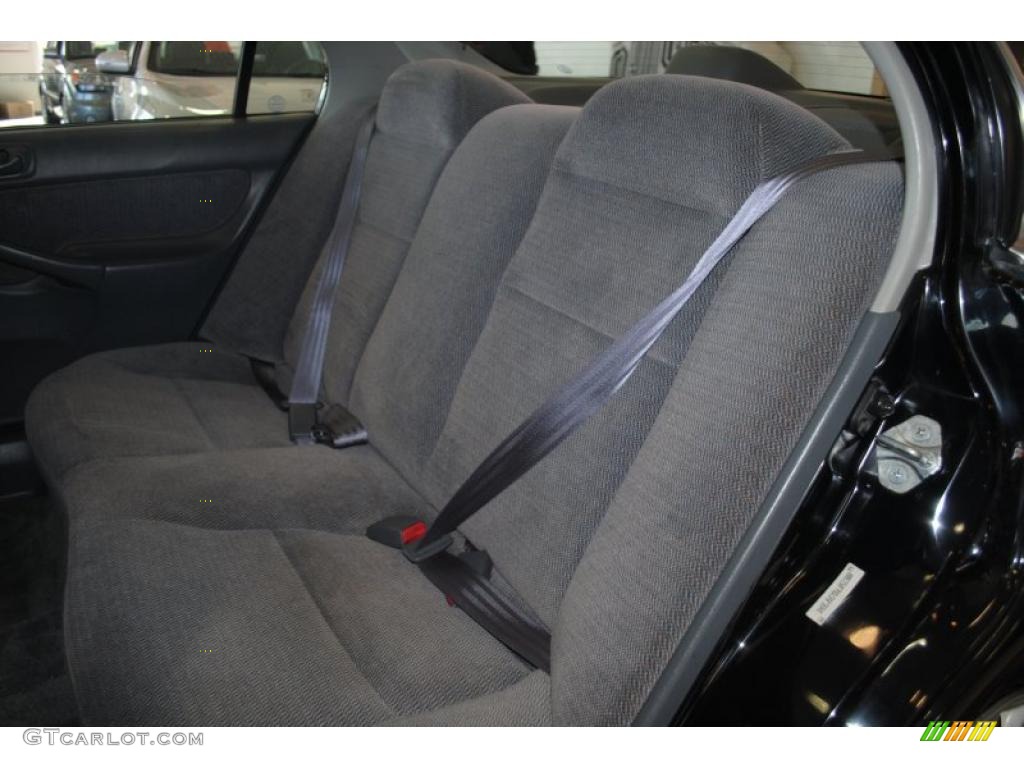 Gray Interior 1998 Honda Civic LX Sedan Photo #39201759