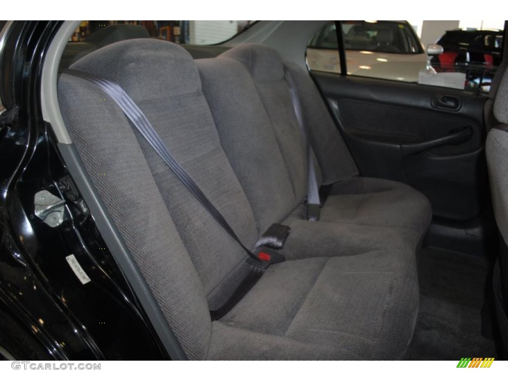 Gray Interior 1998 Honda Civic LX Sedan Photo #39201775