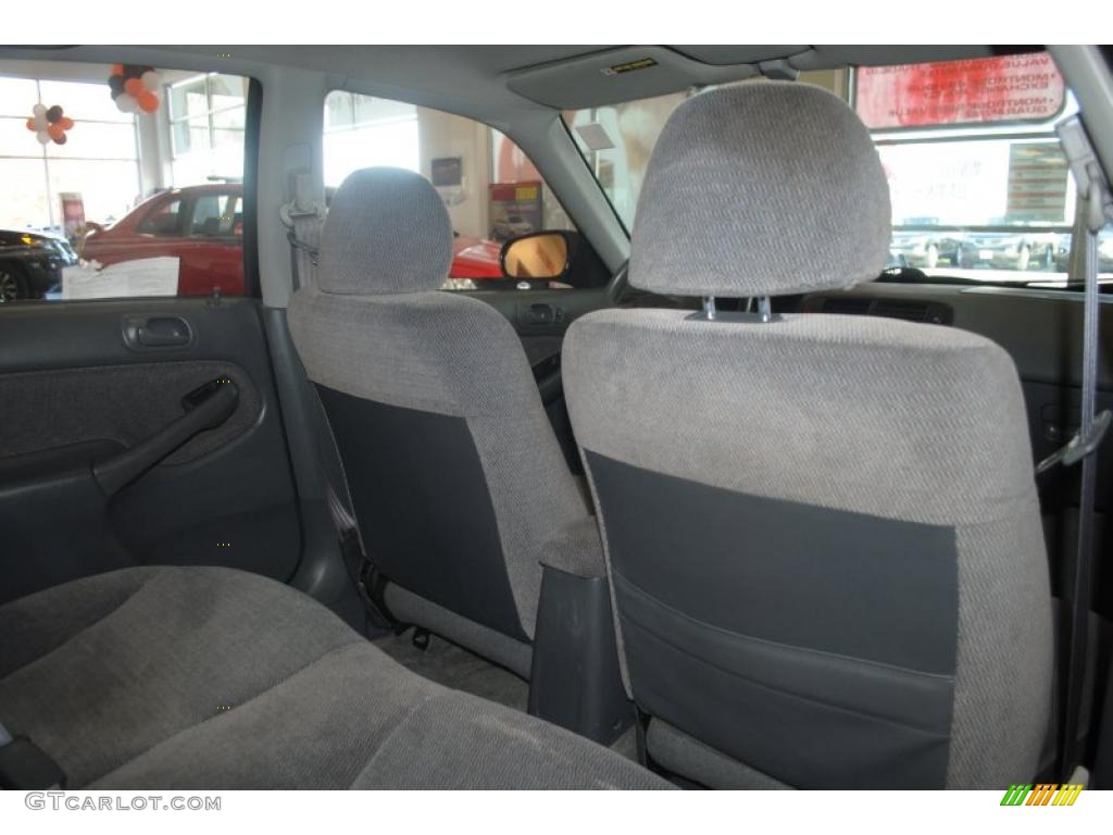 Gray Interior 1998 Honda Civic LX Sedan Photo #39201791