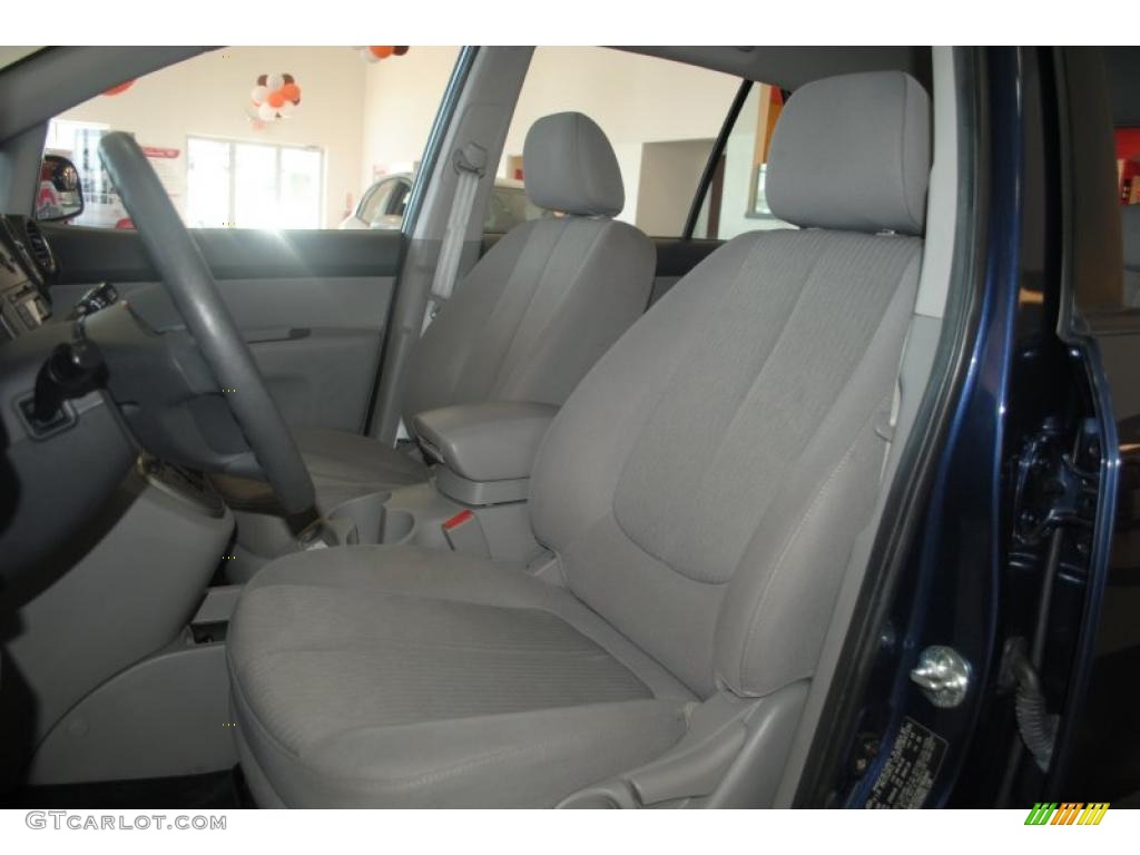 Gray Interior 2008 Kia Rondo LX Photo #39202379