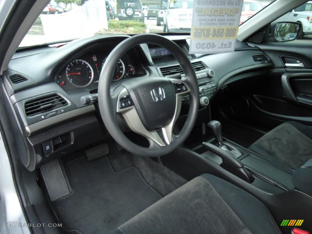 Black Interior 2010 Honda Accord Lx S Coupe Photo 39202531