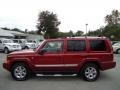 2006 Inferno Red Pearl Jeep Commander Limited 4x4  photo #2