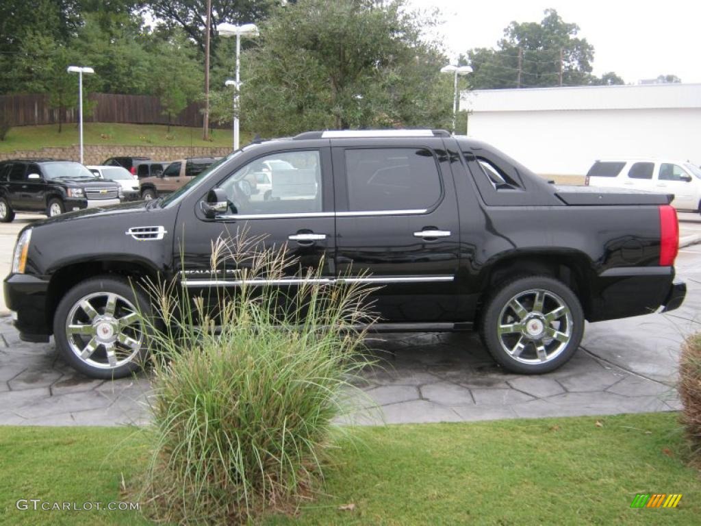 2011 Escalade EXT Premium AWD - Black Raven / Ebony/Ebony photo #3