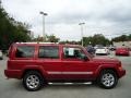 2006 Inferno Red Pearl Jeep Commander Limited 4x4  photo #14