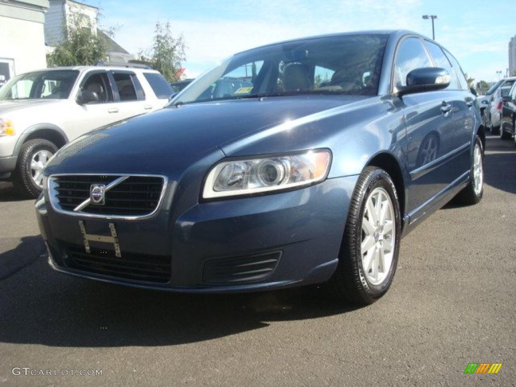 Barrents Blue Metallic 2008 Volvo V50 2.4i Exterior Photo #39203383